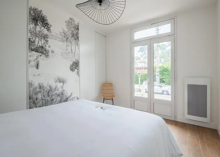 A Bright Cocoon For A Pleasant In Apartamento Arcachon